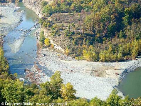 Veduta sul torrente Piota