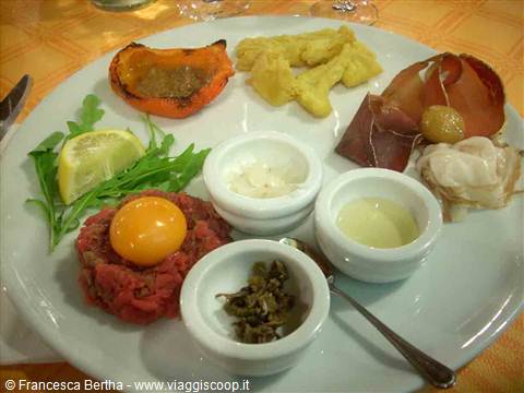 Prelibatezze del Ristorante Pizzeria Italia di Lerma: gli antipasti