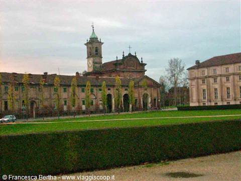 Nel parco antistante la Palazzina