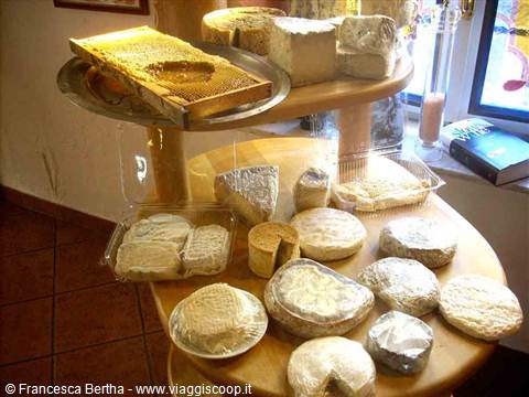 Gli squisiti formaggi piemontesi del Ristorante Sabaudia