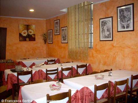 Nelle sale della Trattoria Al Beccofino