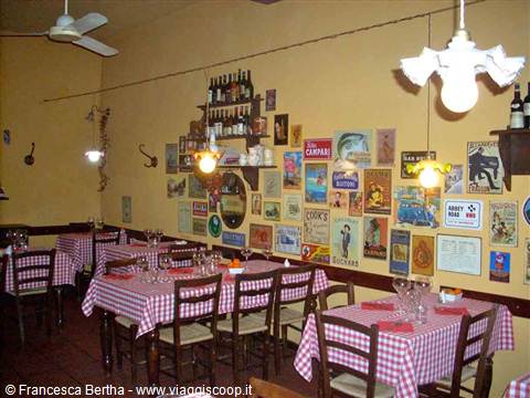 Nella sala dell'Usteria della Lella