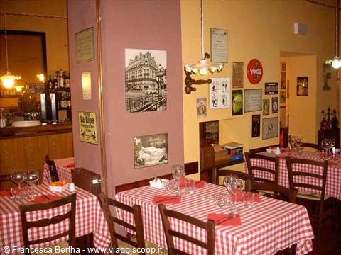 Nella sala dell'Usteria della Lella