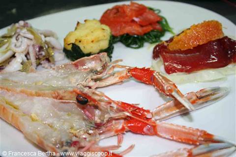 Un prelibato piatto di pesce presso il Ristorante Botero