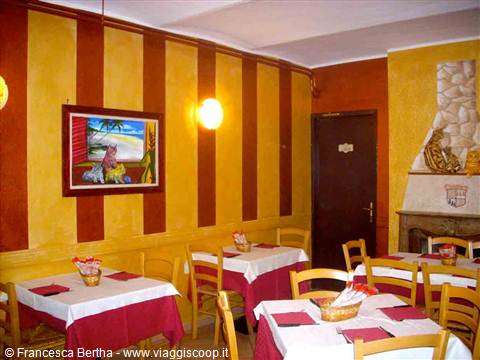 Nelle sale del Ristorante I Tre Gat