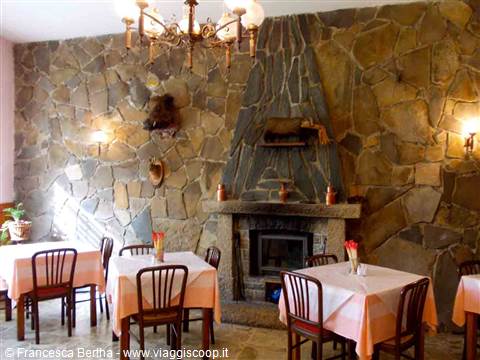 Una sala caratteristica del Ristorante della Posta