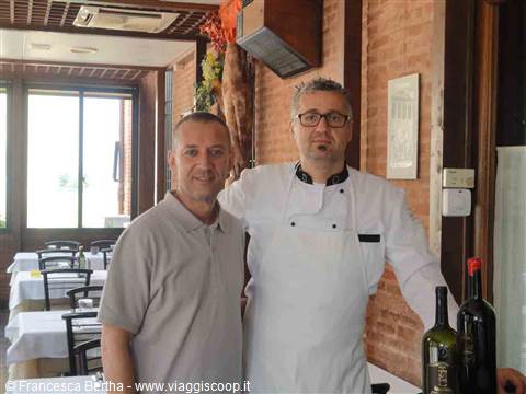 I titolari del Ristorante La Scuderia