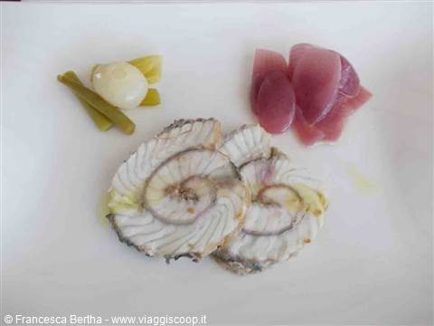 Prelibatezze dell'Antica Trattoria "Da Cattivelli": l'anguilla marinata