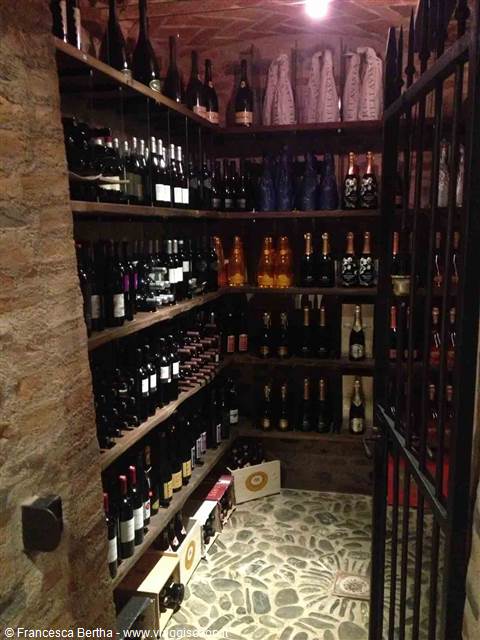 L'enoteca della Taverna dei Tre Mori