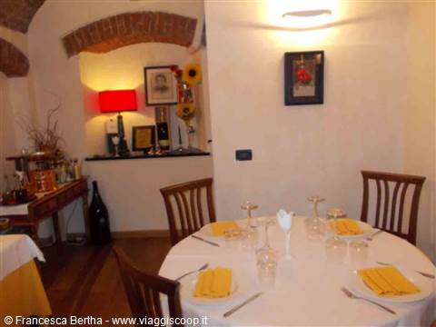 A tavola presso il Ristorante I Capitelli