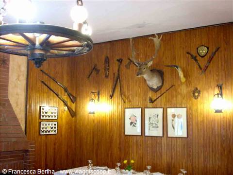 L'angolo della caccia presso il Ristorante da Marietto