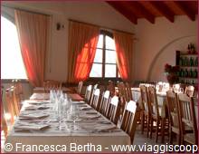 Nelle sale dell'Agriturismo Bottazza