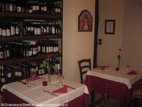 La sala del Ristorante Campanarò