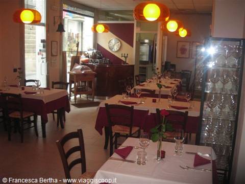 La sala del Ristorante Campanarò