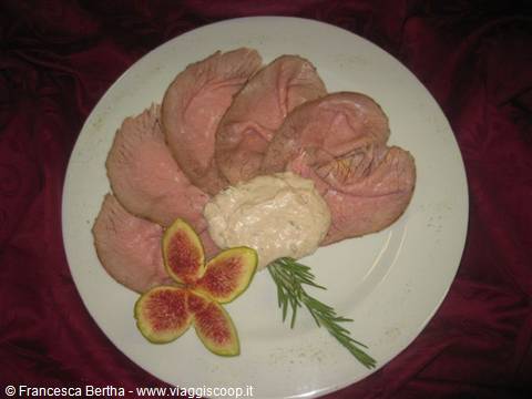 Il vitello tonnato del Ristorante Campanarò