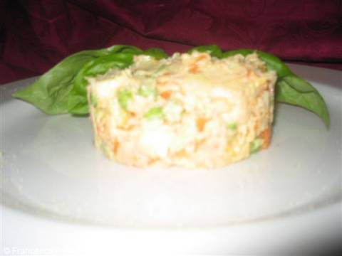 Una terrina di carni bianche