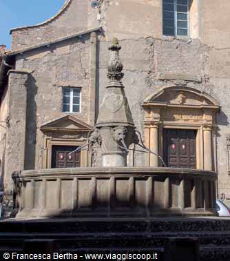 Viterbo Fontana di San Faustino
