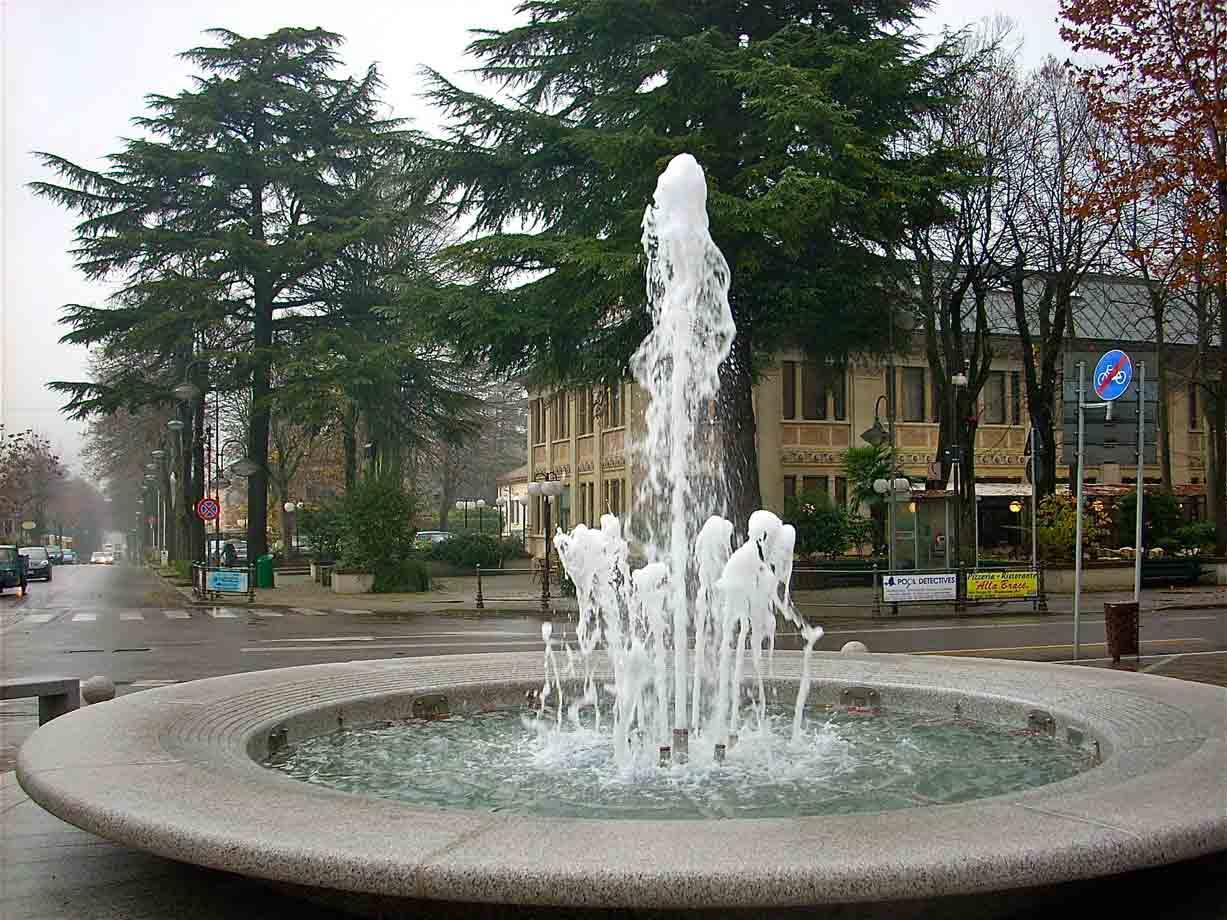 Una fontana in Via Terme