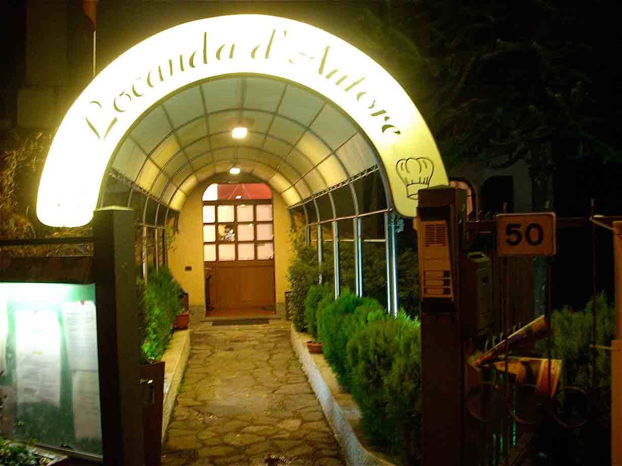 Ristorante Locanda d'autore, entrata