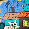 Graffiti realizzati dai ragazzi dell'Oratorio ITALIA 