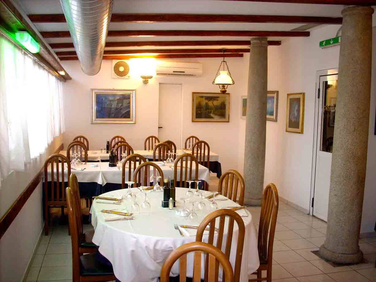 La sala fumatori del Ristorante Pizzeria Victor