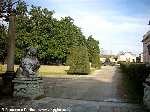 Nel parco del castello