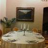 Nella sala del Ristorante Ad Convivium ITALIA 