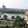 Slovacchia: Bratislava veduta del Danubio UNGHERIA 