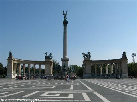 Ungheria: Budapest Piazza degli Eroi