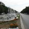 Romania: Bucarest Il lungo viale che porta al Palazzo UNGHERIA 