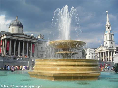 La National Gallery in Trafalgar Square