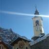 Chiesa della S.S Trinità a Gressoney la Trinité ITALIA 