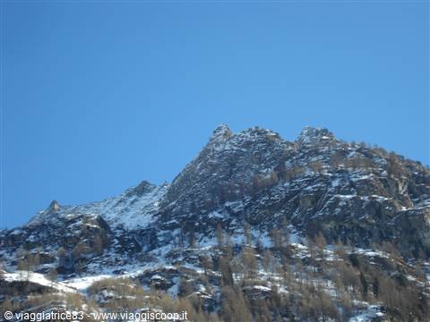 le splendide montagne di Gressoney poco innevate