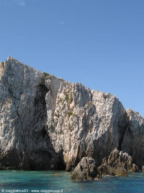 lungo la costa di San Domino