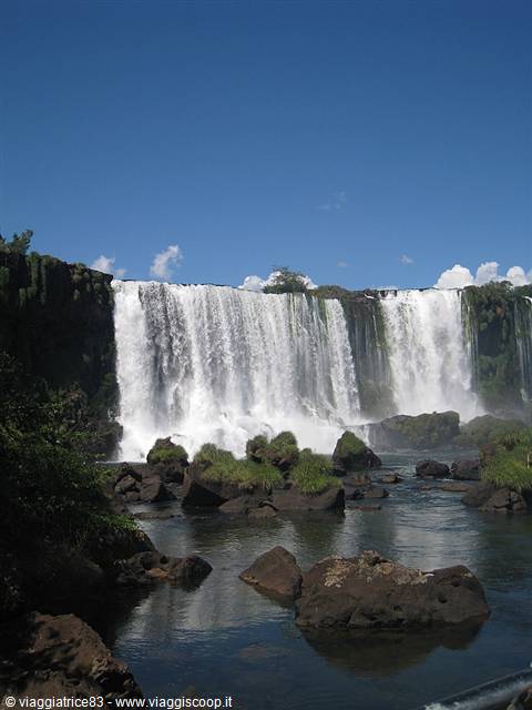 riplessi sull'acqua Cataratas do Iguaçu