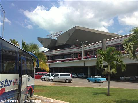 L'arrivo all'Aeroporto Josè Martì (L'Havana)