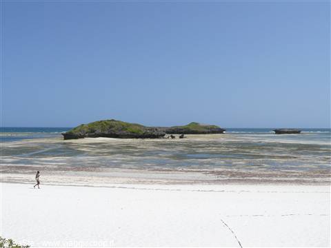 Spiaggia di Watamu con bassa marea