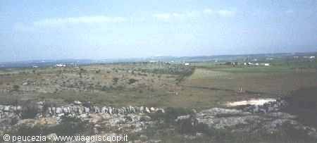 la campagna vicino Mellitto