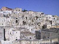 panorama del rione dei Sassi