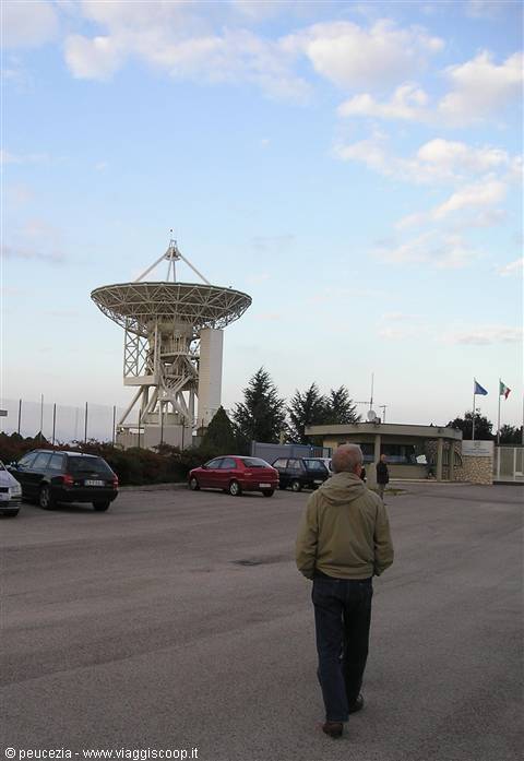 il radar del centro di geodesia spaziale