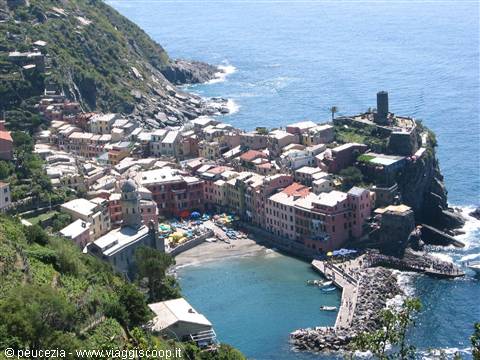 Cinque Terre: panorama ( senza musichetta)