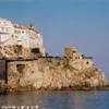 veduta di Amalfi dal traghetto ITALIA 