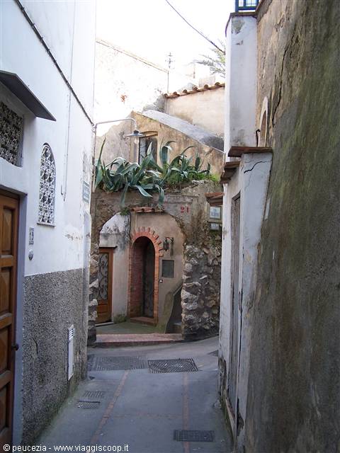 una strada di Capri