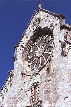 il rosone della cattedrale