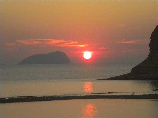 Tramonto a Balos