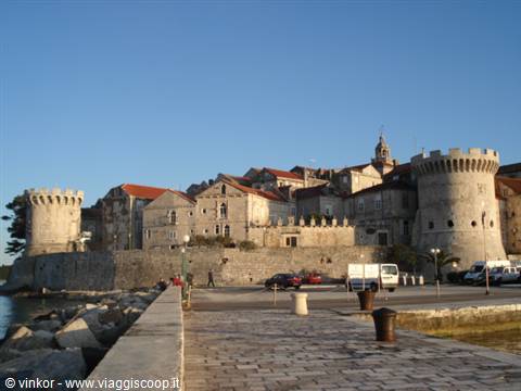 Korcula o Curzola: le antiche mura