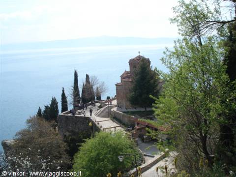 Ohrid: sveti Jovan o Kaneo la bella chiesetta panoramica