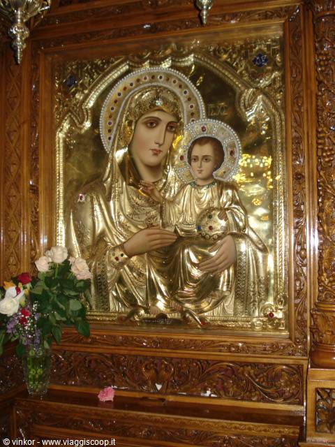 Salonicco: una bella icona nella cattedrale S.Demetrio