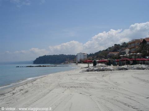 Calcidica: spiaggia di Kallithea