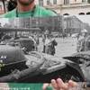 la foto famosa della rivolta contro i russi del 1969 SLOVAKIA 